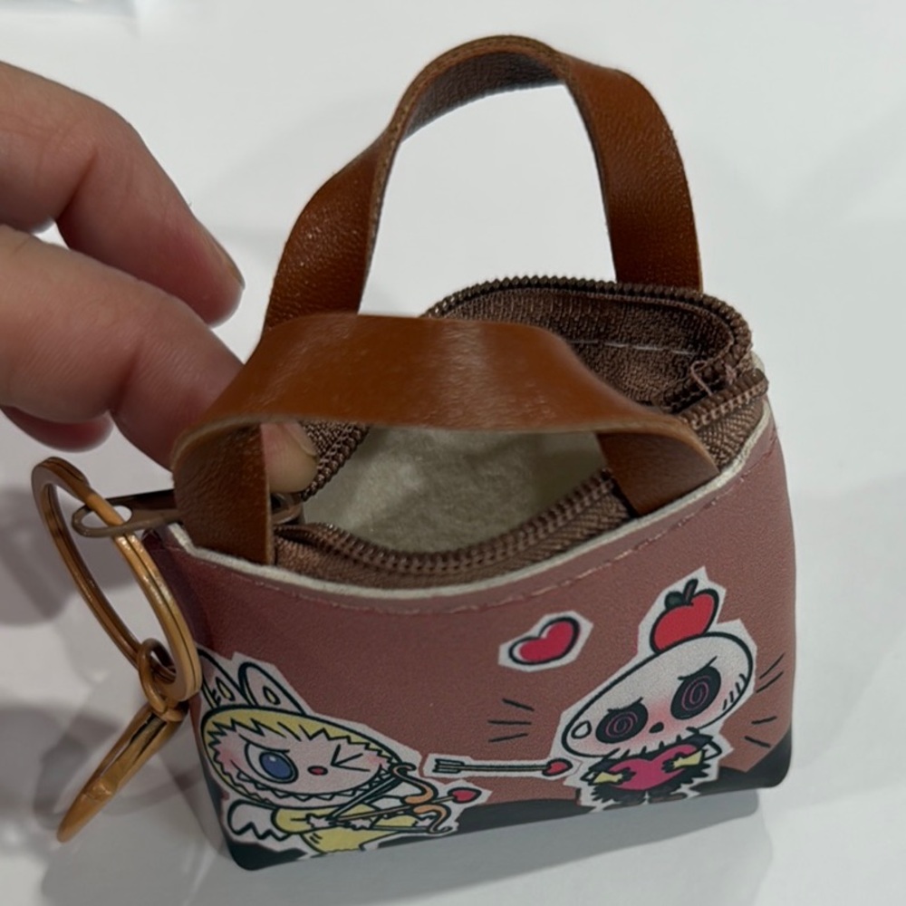 Labubu Mini Coin Bag with Keychain - Picture 3 of 4